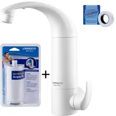 Torneira Filtro Purificador Parede Acqua Due Lançamento Com Refil Reserva E Brinde