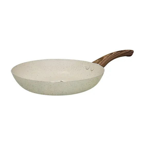 Frigideira Antiaderente Revestimento Cerâmica 22cm Vanilla Sahara - Casambiente