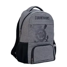 Mochila Esportiva Cinza Time De Futebol Corinthians Bolso Térmico para Lancheira16421