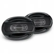 Kit Alto-Falantes 6x9 Polegadas som automotivo premium M69PRO 320W Triaxial - JR8