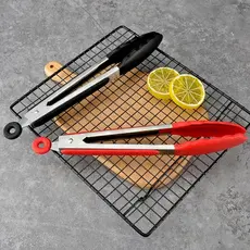 Pegador Culinário de Alimentos Pegador Pinça para Air Fryer Pegador de Carne
