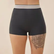 Calcinha Boxer Feminina Cós Alto Forro Algodão Moda íntima Conforto Qualidade Elegancia Estilo