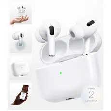 Fone de Ouvido Bluetooth Sem Fio TWS PRO 3 Com Microfone e Touch Para Celular Android e iOS