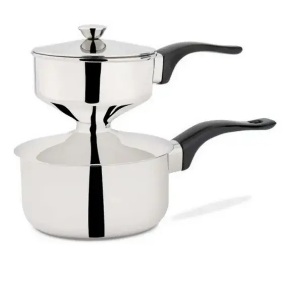 Mini Cuscuzeira Individual Aço Inox Premium Importado