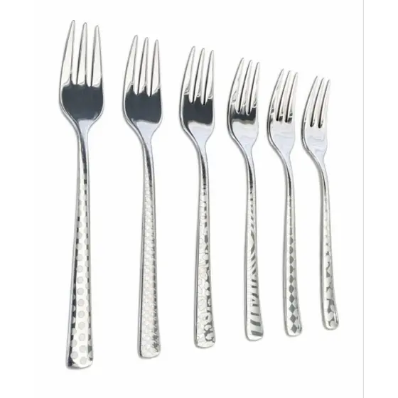 Conjunto de garfos para torta 6 peças inox Tramontina