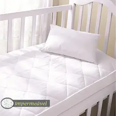 Capa Protetora Colchao Impermeavel  Para Berço 2 Peças Matelado