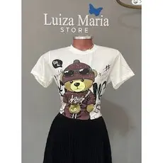 TSHIRT FEMININA ALGODÃO PREMIUM