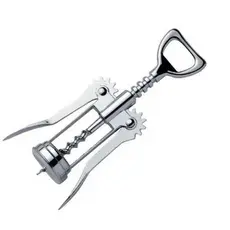 OFERTA 1 Saca Rolhas E Abridor De Garrafas 16,5 Cm Forte de metal