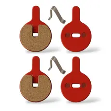 2 Pares De Pastilha Freio Disco Mecânico Bike Absolute / Paco