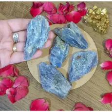 Cristais Cianita Azul Bruta Cristais