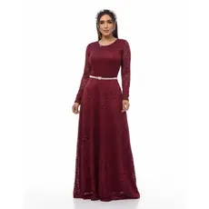 Vestido Longo Noiva ,casamento Civil ,moda Evangelica+cinto