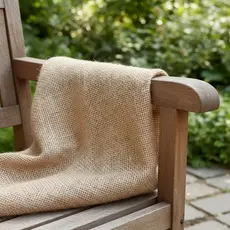 1m Tecido De Juta - Tela De Juta - Artesanato - Decoração