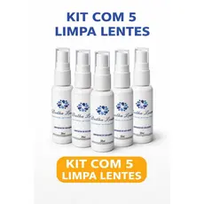 Kit com 5 limpa lentes Indicado para limpar Óculos de grau e de sol Telas (celular, tablet e notebook) Lentes de câmeras