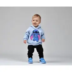 Blusa de Moletom Infantil Stitch Flanelado Grosso – Inverno 1 a 2 Ano