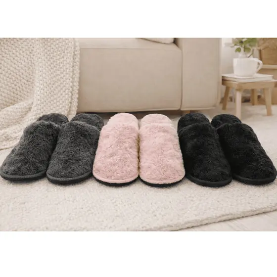 Pantufa Peluciada Forrada quentinha Antiderrapante tamanho 27 a 44