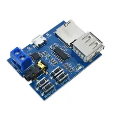 Placa MP3 com entrada para cartão SD e PEN DRIVE - pequenos projetos, mas alta qualidade