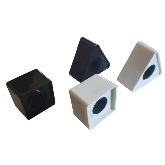 Canopla Flag de Microfones Triangular e quadrada para Entrevista - Alta qualidade - profissional