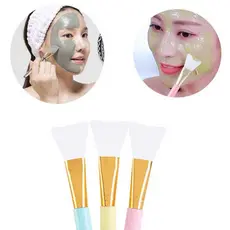 1PCS Silicone Facial Mask Brush DIY Face tool Silicone Mixing Skin Care Cosmetic Makeup Brushes