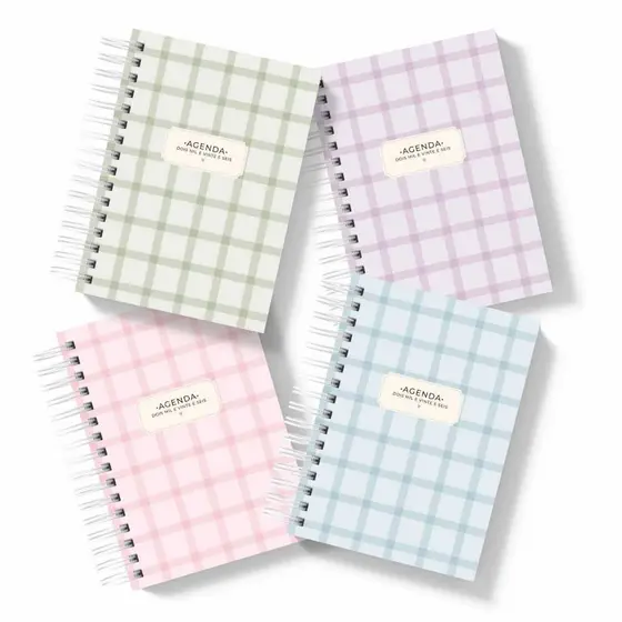 Agenda Planner Semanal Comercial 2027 Capa Dura Agenda para marcação de horário e compromissos