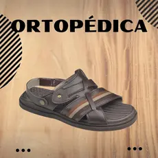 Sandalia Ortopédica Adulto Conforte Casual