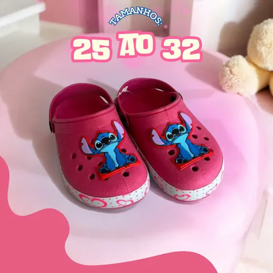 Sandália Infantil Menina Babuche Papete desenho personagens Babuche Menina confortável