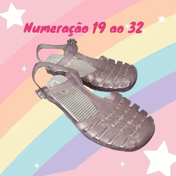 Sandália Aranha Infantil 19 ao 32 Xereta Feminina Menina Princesa Papete Infantill confortável leve