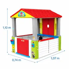 🏠 Casinha Infantil De Brinquedo Grande Cabana Infantil Toca De Boneca E Boneco Menino Menina Oferta
