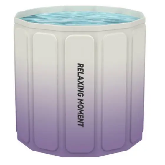 🛀🏻Banheira Dobrável Adulto 70cm 200L Portátil Reforçada c\ Drenagem Rápida  Isolamento Térmico ofurô
