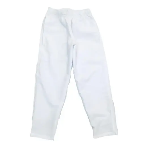 Calça branca  de Tactel Microfibra 3 Costura Reforçada 3 Bolsos M, G ,GG, G1, G2, G3