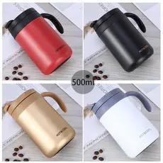 Caneca Copo Térmico Café Cerveja 500 Ml Inox Com Tampa Hot & Cool