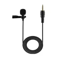 "Microfone Lapela JH-043 3.5mm Perfeito para Aulas, Gravações de Alta Qualidade, Streaming e Conteúdo para Redes Sociais