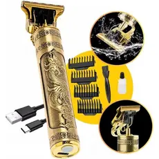 Máquina de Cortar Cabelo e Barbeador Elétrico Prático e Portátil Carregamento Masculino