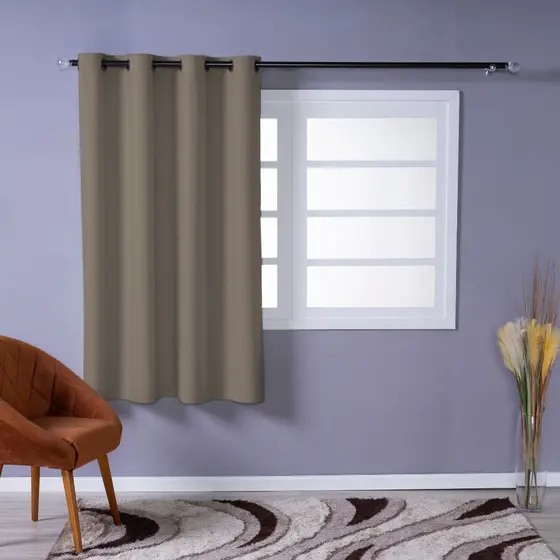 Cortina 100% Blackout Sala e Quarto 1,10m x 1,30m