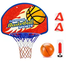 Tabela De Basquete Infantil Com Bola E Bomba Portátil Mini Aro Esporte