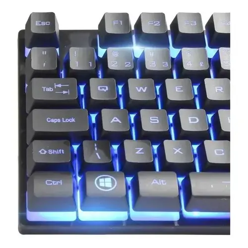 Kit Gamer  Bonito Teclado + Mouse Gamers Com Led - Exbom