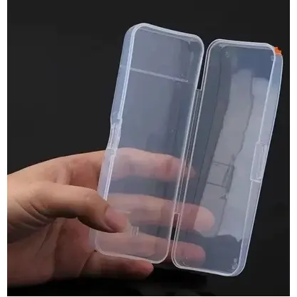 Porta Barbeador e Navalhas Masculinas, Caixa de Plástico Para Transportar e Manter Limpo o Barbeador, etc.