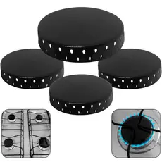 4 Tampas espalhadores para Boca de Fogão Dako New Up, 3 pequenas/ 1 Grande