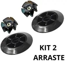 Arraste do Copo e do Motor Kit 2 Conjuntos Liq Mondial Turbo L-900 L-1000 L-1100 L-1200