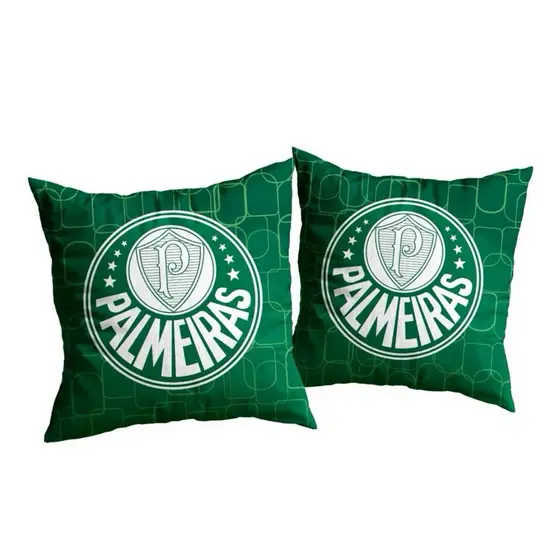 Capa Almofada Decorativa Personalizada Time Palmeiras Futebol