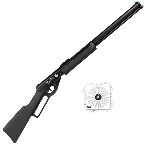 COM - CARABINA PRESSÃO COWBOY LEVER ACTION 4,5 MM POLIMERO - ROSSI