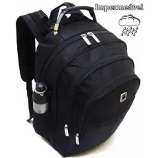 Mochila Cabo de Aço Notebook Faculdade Masculina e Feminina Grande Para trabalha