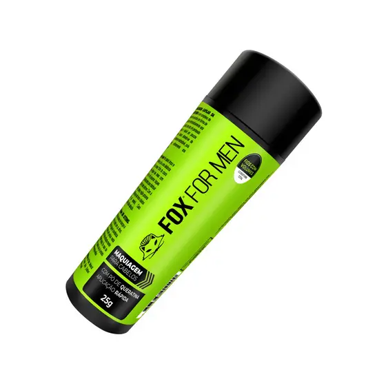 Maquiagem Capilar Preto 25g Fox For Men 2 Unidades