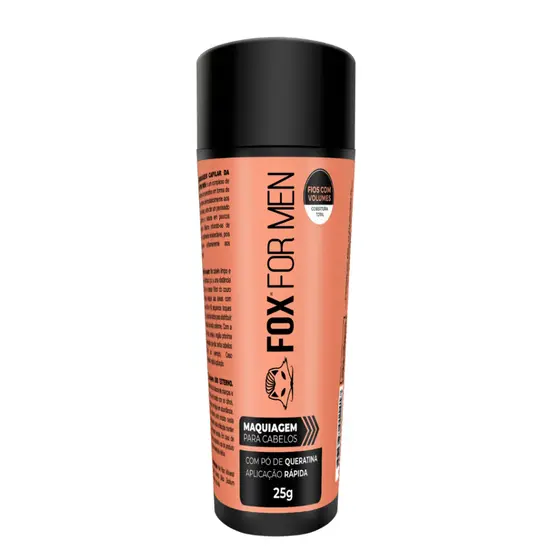 MAQUIAGEM CAPILAR 25G CASTANHO - FOX FOR MEN