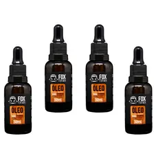 Óleo Para Barba 30ml - Fox For Men 4 Unidades