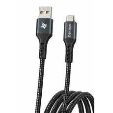Cabo Carregador Turbo Micro Usb Tipo C 2 Metros 6A Original Peining Cabo Reforçado