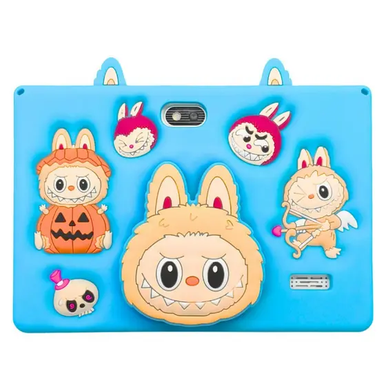 TABLET INFANTIL 7 POLEGADAS 8GB RAM 128GB ANDROID 12 WI-FI CAPA LABUBU