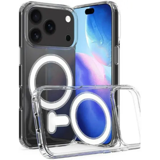 Capa Capinha Magnética Space Transparente Anti Impacto TPU Case PARA Apple PARA iPhone 17 PRO