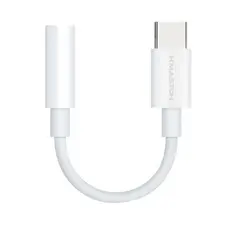 Cabo Adaptador Tipo-c Para Fone P2 P3 3.5mm - Para iPhone E Android H'MASTON Branco