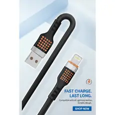 Cabo Carregador Original Peining USB Lightning Para Iphone Carregamento Rápido 1M 6A