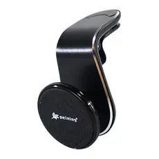 Suporte Magnético Veicular Universal Para Carro Original Peining Preto